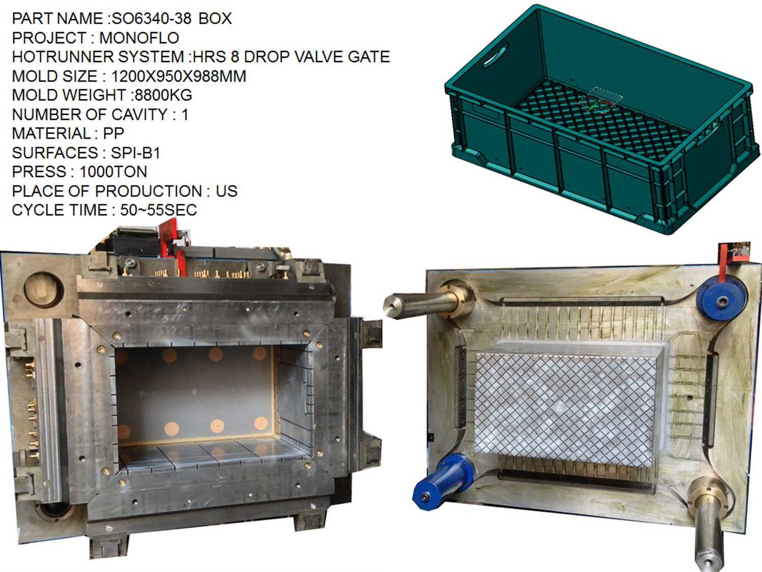 SO BOX MOLD 箱子模具